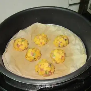 Make Pork cornballs step 8
