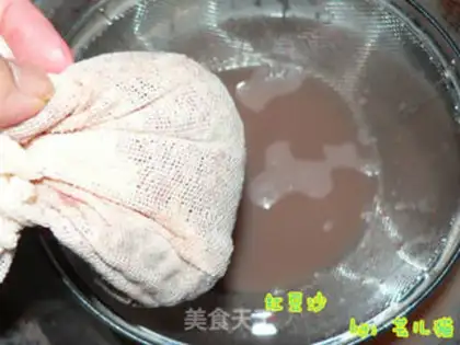 Make Red bean sand step 2
