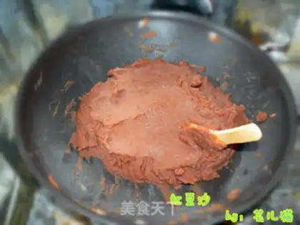Make Red bean sand step 3