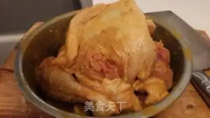 Make The salt chicken step 5