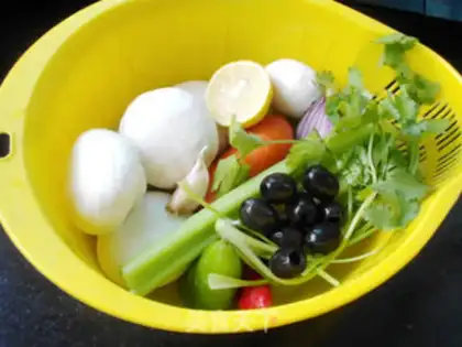 Make Mushroom salad step 0