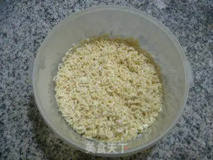 Make A green noodle step 3