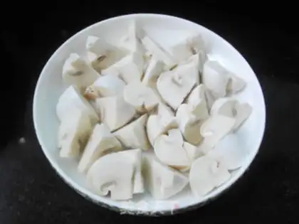 Make Mushroom salad step 1