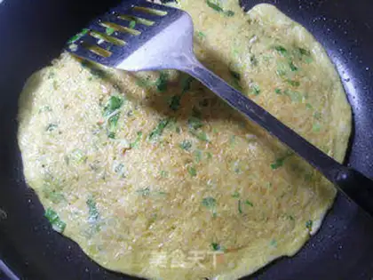 Make A green noodle step 9