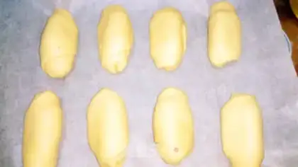 Make Ham butter rolls step 4