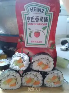 Make Creative sushi step 7