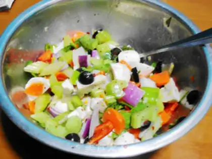 Make Mushroom salad step 8