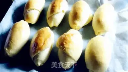 Make Ham butter rolls step 6