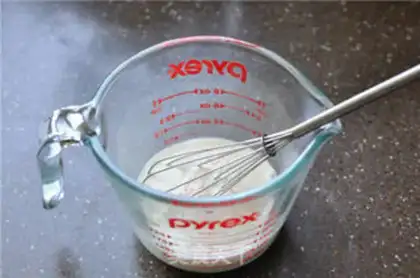 Make Belgian waffles step 1