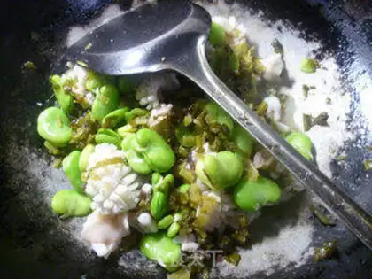 Make Snow pickle beans and squid step 8