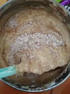 Make Banana cocoa cake step 16