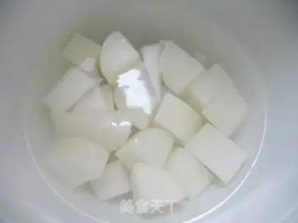Make Red radish step 1