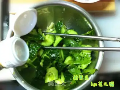 Make Garlic cucumber step 8