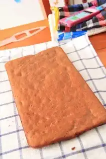 Make Banana cocoa cake step 22