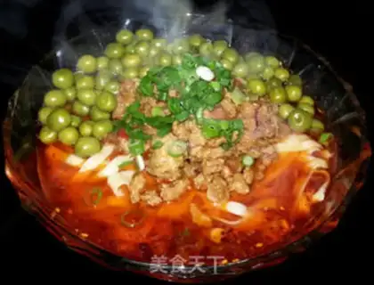Make Spicy sauce. Noodles step 10