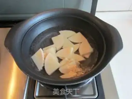 Make Frozen mushrooms step 1