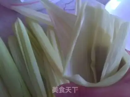 Make Corn leaf buns step 11