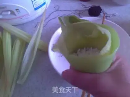 Make Corn leaf buns step 12
