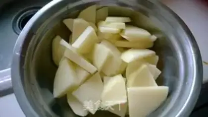 Make Bacon salad mashed potatoes step 0