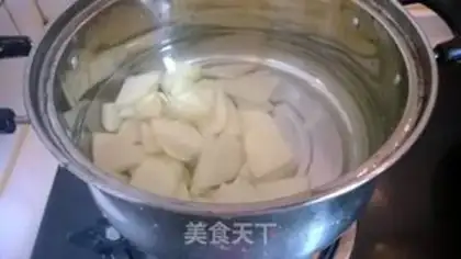 Make Bacon salad mashed potatoes step 1
