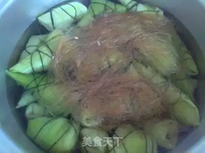 Make Corn leaf buns step 18