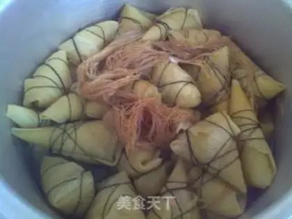 Make Corn leaf buns step 20