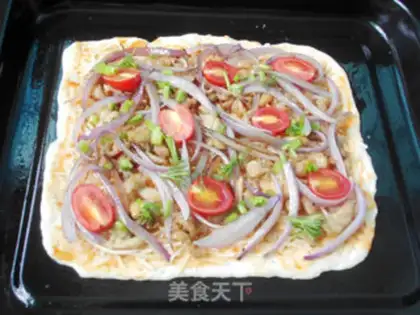 Make Chicken pizza step 9
