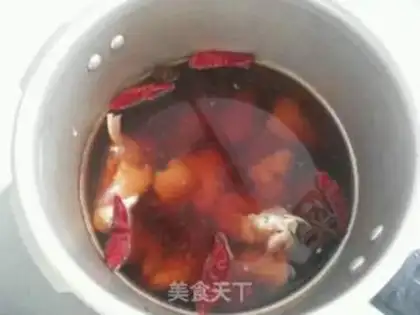 Make Hot pig hoof step 1