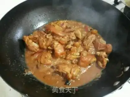 Make Hot pig hoof step 7