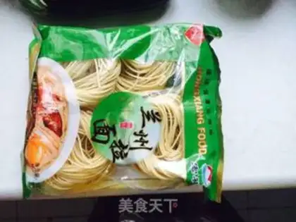 Make Meat sauce noodles step 4