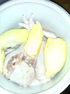 Make A guacamole chicken step 1