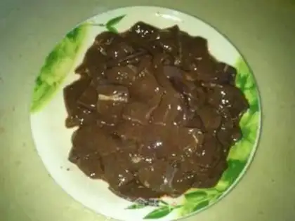 Make Hot liver step 1
