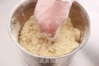 Make Green bean cake step 2