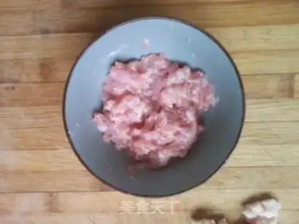 Make Meat and eggplant step 1