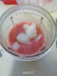 Make Watermelon popsicle step 4