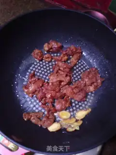 Make Old cucumber fried meat step 3