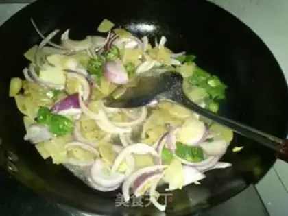 Make Hot liver step 4