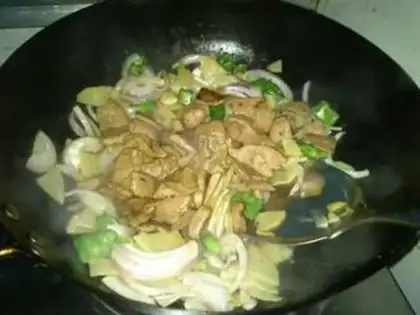 Make Hot liver step 5