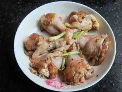 Make A microwave chicken leg step 4