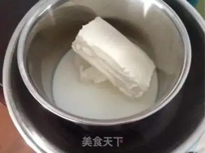 Make Glycerine cheesecake step 1