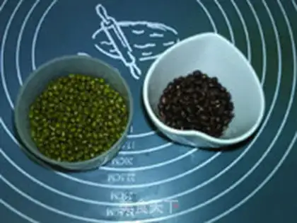 Make Red and green beans step 0