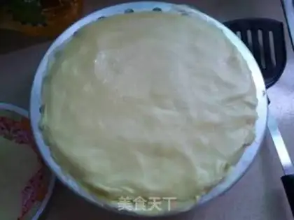 Make A lasagna cake step 18