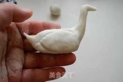 Make White duck step 9