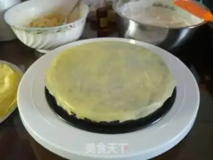 Make A lasagna cake step 25
