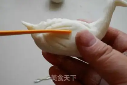 Make White duck step 12