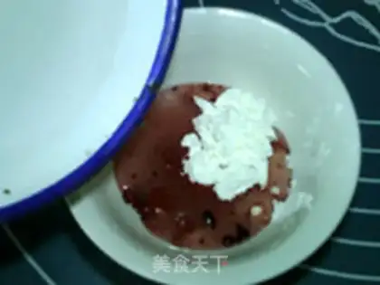 Make Rose ice bricks step 1