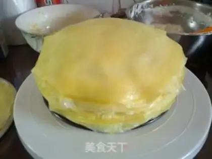 Make A lasagna cake step 30