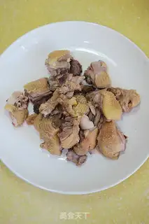 Make Chicken stew mushrooms step 2