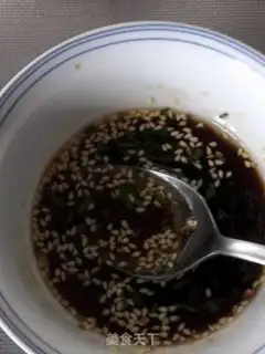 Make Shrimp skin with white silk step 2