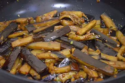 Make Soy fried eggplant step 5